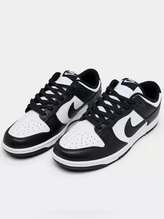NIKE new 2021 Panda Dunk Low Retro Black White Sneakers - M US7 / W US8.5 - Picture 16 of 16